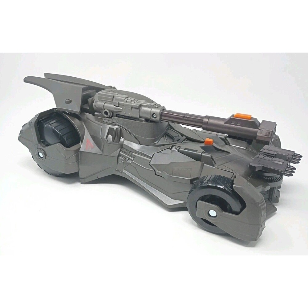 Batman Batmobile With Mega Cannon DC COMICS Justice League Car 16” Mattel 2017